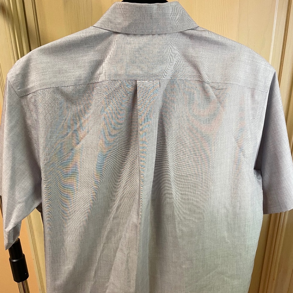 Eddie Bauer Button Down, Grey, Size Medium - image 3